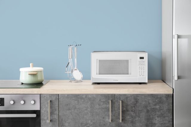Danby Designer 1.4 Cubic Feet White Microwave -3