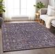 Dalyn™ Rug Company Hatay HY5 Eggplant 5'x8' Area Rug-4