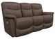 La-Z-Boy® James Mocha Power Reclining Sofa with Headrest and Lumbar-0