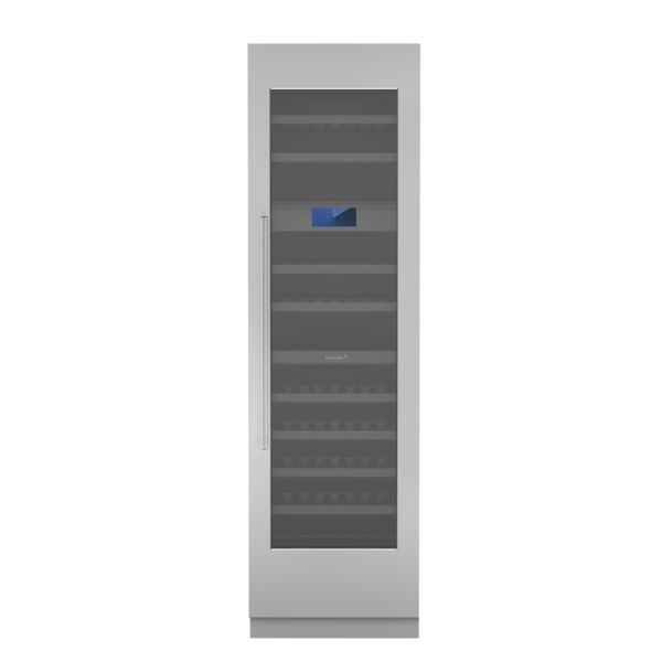 Thermador Freedom® 24-Inch Freedom® Panel-Ready Built-In Wine Column with Storage-3