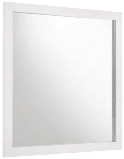 Coaster® Ines White High Gloss Dresser Mirror-0