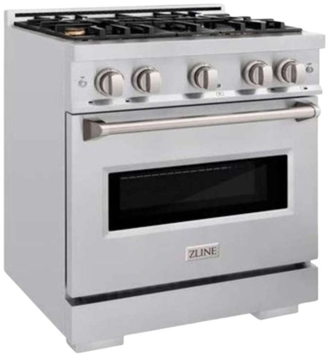 ZLINE Classic 30" Stainless Steel Pro Style Gas Range -1