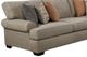 Corinthian Furniture Marlon 3-Piece Dove L-Shape Sectional -1