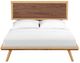 Whittier Wood® Furniture Addison Duet King Platform Bed with Adjustable Headboard -3