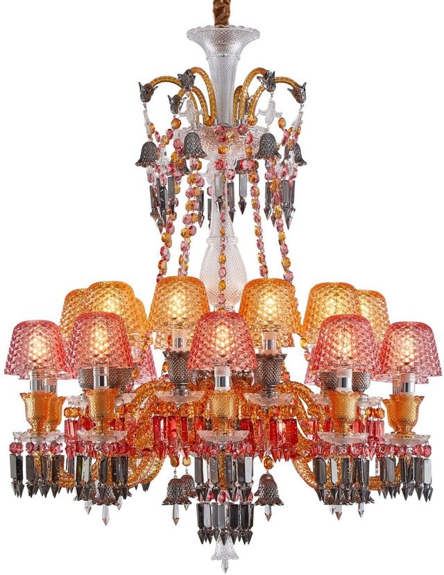 Michael Amini® Czarina Chrome 20-Light Chandelier-0