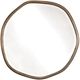 Uttermost® Ambrose Antique Brass Round Mirror-0