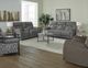 Southern Motion™ Customizable Conrad Double Power Reclining Sofa with Headrest-1
