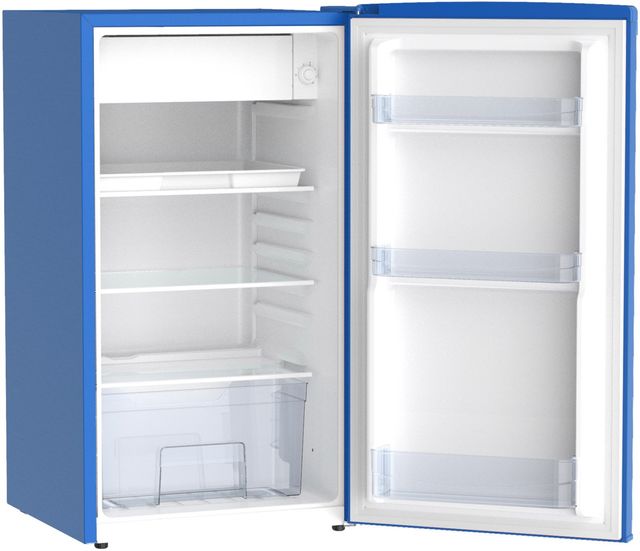 Avanti® Retro Series 18" 3.1 Cu. Ft. Robin's Egg Blue Compact Refrigerator-1