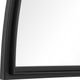 Uttermost® Rousseau Black Window Arch Mirror-5