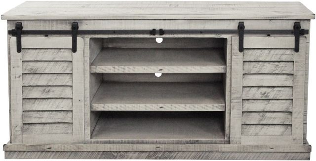 American Heartland Manufacturing Rustic Dela Verria Provincial Shutter TV Stand-0