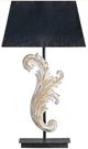 Crestview Collection Paxton Beige/Black Table Lamp-1