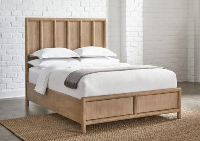 Modus Furniture Dorsey Granola Eastern King Panel Bed-1