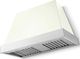 La Cornue CornuFé Euclid 44" Pure White Wall Mounted Range Hood with Polished Chrome Trim-0