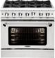 Capital Cooking™ Culinarian 36" Stainless Steel Pro Style Gas Range-0