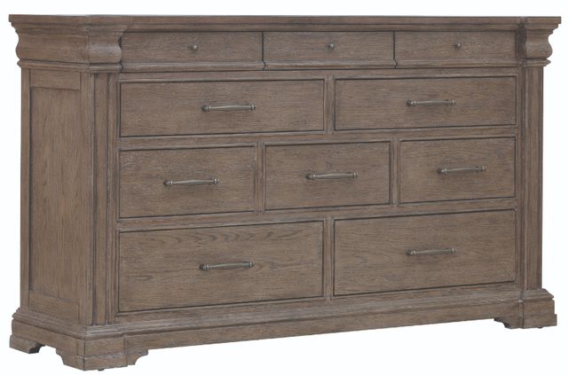 Pulaski™ Hickory Creek Natural Bark 10-Drawer Dresser-0