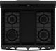 GE® 500 Series 30" Black Freestanding Gas Range-1