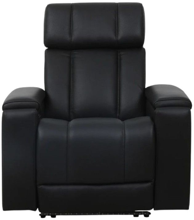 Parker House® Phoenix Autumn Black Power Recliner with Power Headrest and Lumbar-2