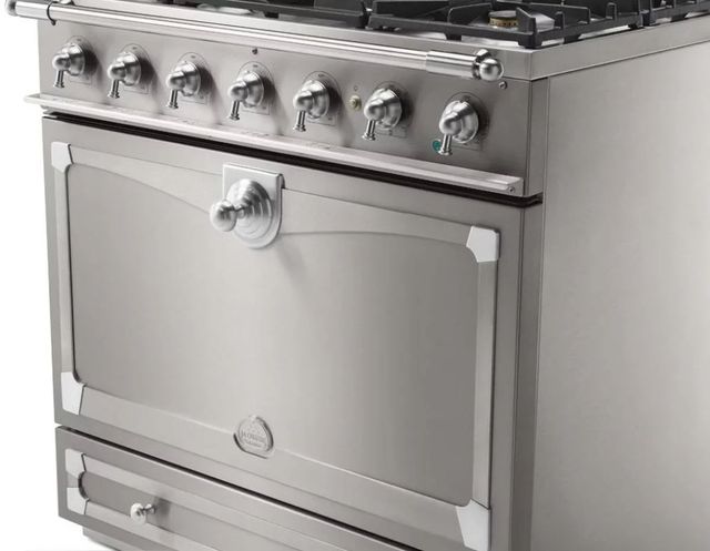 La Cornue CornuFe´ 90 36" Stainless Steel Pro Style Dual Fuel Range-2