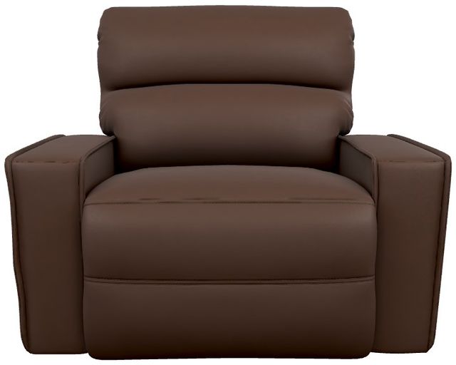 La-Z-Boy® Maddox Chestnut Power Reclining Chair and a Half with Headrest-1