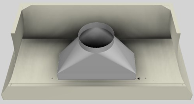 Vent-A-Hood® Designer Series 60" Biscuit Wall Mounted Range Hood-2