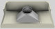 Vent-A-Hood® Designer Series 60" Biscuit Wall Mounted Range Hood-4