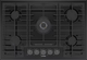 Bosch® 800 Series 30" Black Gas Cooktop-0