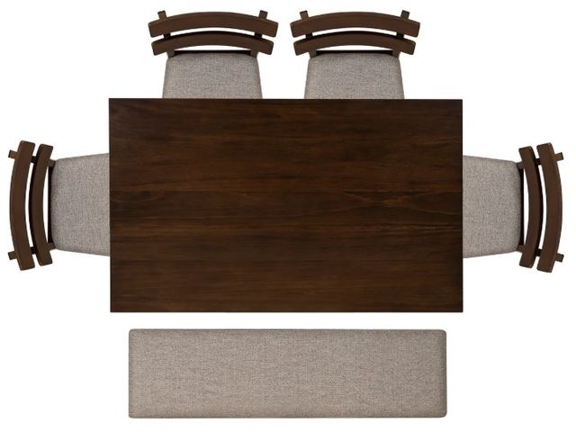 Powell® Daly 6-Piece Brown/Sand Dining Set-2
