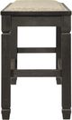 Signature Design by Ashley® Tyler Creek Antique Black Counter Height Dining Bench-2