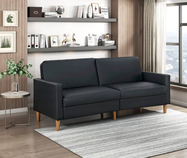 Homelegance® Carlton Black Elegant Lounger-1