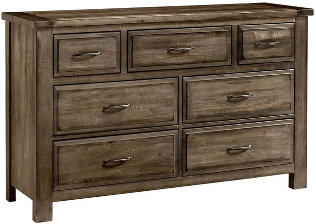 Vaughan-Bassett Maple Road Maple Syrup Triple Dresser-0