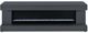 Coaster® Mallory Gray High Gloss TV Stand Fireplace Console-3