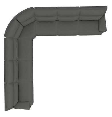 La-Z-Boy® Palmer Stone Reclining Sectional with Custom Layout Options-3
