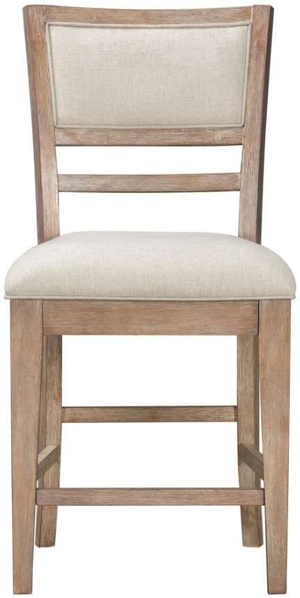 Parker House® Breckenridge Beige/Mocha Medium Brown Counter Chair-2