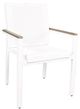 CabanaCoast® Customizable Skye Aluminum Outdoor Dining Chair-3