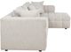 Coaster® Amara 3-Piece Ivory L-Shaped Sectional Sofa-4