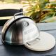 Breeo® 15.5" Stainless Steel Grill Dome with Baking Stone-2