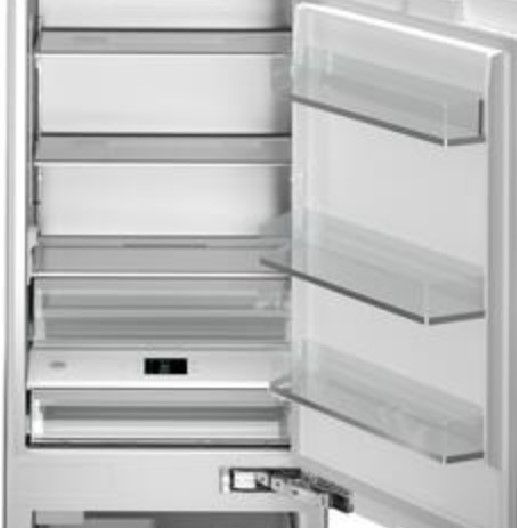 Bertazonni 30in. 16.0 Cu. Ft. Panel Ready Built In Counter Depth Bottom Freezer Refrigerator-1