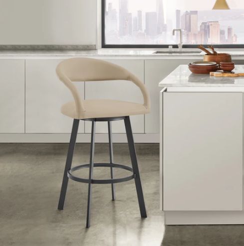 Armen Living Ramona Bar Stool - Thumbnail 3