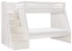 Legacy Kids Teen Ashton Bleached Linen Twin over Full Youth Bunk Bed-0