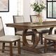 Furniture of America® Monclova Rustic Oak Dining Table-2