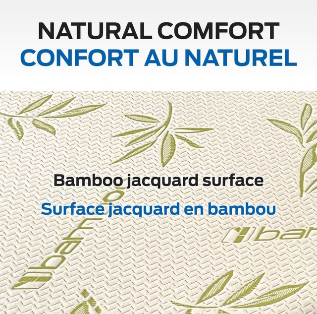 Comerco® Bamboo Double Mattress Protector Set + 2 Pillow Protectors-0
