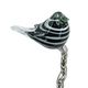 A & B Home Black/Silver 8" Branch Decor-5