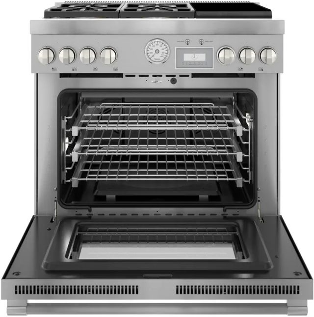 Thermador® Pro Grand® 36" Stainless Steel Pro Style Dual Fuel Range-1
