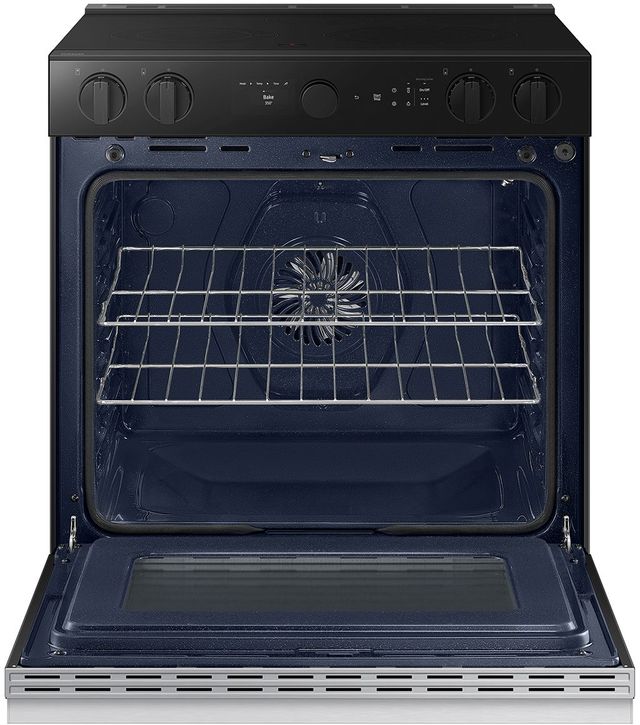 Samsung Bespoke 30" Stainless Steel Slide In Electric Range-3