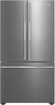 Smeg 36" 20.5 Cu. Ft. Stainless Steel Freestanding French Door Refrigerator-0