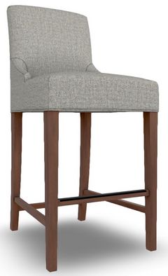 Best® Home Furnishings Customizable Eliella 30" Barstool with Dark Walnut Legs