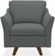 La-Z-Boy® Reegan Gray High Leg Swivel Chair-0