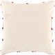 Surya Nettie Bright Red 20"x20" Toss Pillow with Down Insert-1