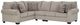 Signature Design by Ashley® Claireah 3-Piece Umber Left Arm Facing Sectional-0