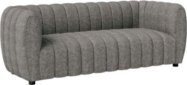Furniture of America® Aversa Charcoal Gray Sofa-0